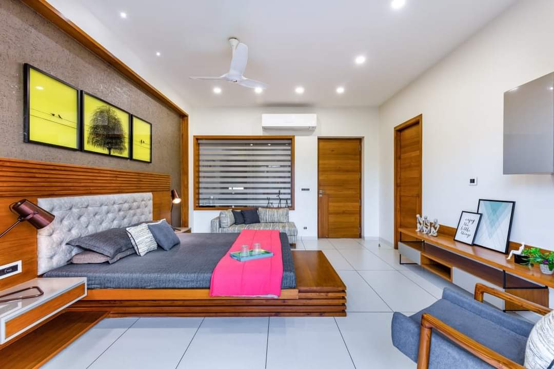 Vishal Residence bedroom 2 interior